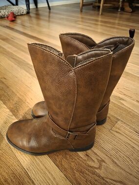 OshKosh B'gosh Brown Leather-Look Children’s Boot